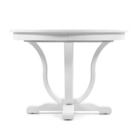 Стол обеденный Ø120 см Classico Italiano Бруклин, круглый, Белый, LOT120/B