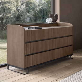 Низкий комод Status Italy Hexagon, три ящика, HEBCNCM01