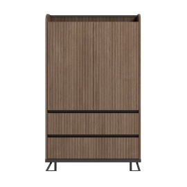 Шкаф-комод с полками Status Italy Hexagon, два ящика, две дверцы, HEBCNST01