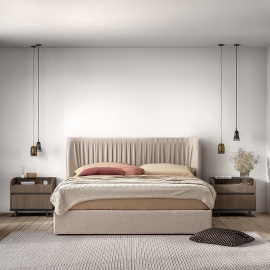 Кровать Status Italy Hexagon, 180х200 см, с подъемником, HEBCNLT06