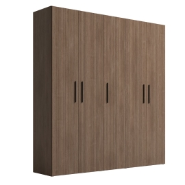 Шкаф 5-дверный Status Italy Hexagon, 235x227 см, низкий, HEBCNAR05