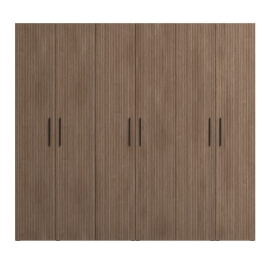 Шкаф 6-дверный Status Italy Hexagon, 282x256 см, высокий, HEBCNAR16