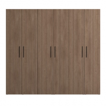 Шкаф 6-дверный Status Italy Hexagon, 282x256 см, высокий, HEBCNAR16