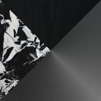 Комод Art Fabric Indesia, 3 дверцы, столешница мрамор, 02167