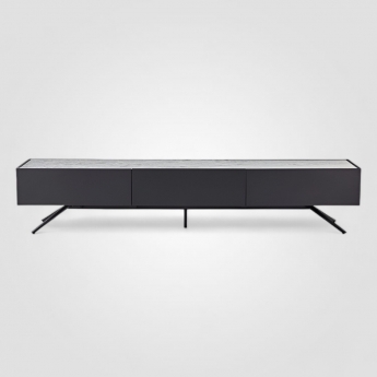 Тумба ТВ Art Fabric Tray, 3 ящика, искусственный камень, 01487