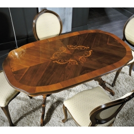 Стол обеденный Claudio Saoncella Verdi, 175/225, раздвижной, Вишня (PC90) - 21579