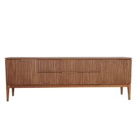 Тумба ТВ Vissam Bryce (Виссам Брайс), 2 дверцы, 2 ящика, Дуб Честерфилд, 21022.01