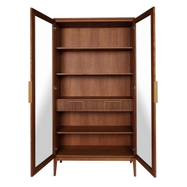 Витрина 2-дверная Vissam Bryce (Виссам Брайс), 2 ящика, дуб Честерфилд, 21026.01