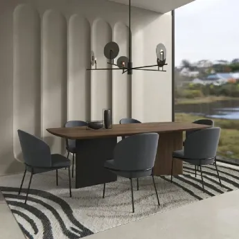 Стол обеденный MOD Interiors Miramar 200, фиксированный, Орех F (V36F), MDI.DT.MRM.81