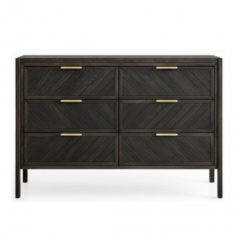 Комод Vissam Art-Deco (Виссам Арт-Деко), 6 ящиков, Дуб Венге, 23014
