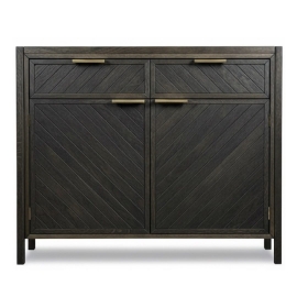 Комод-прилавок Vissam Art-Deco (Виссам Арт-Деко), 2 ящика, 2 двери, Дуб Венге, 23012