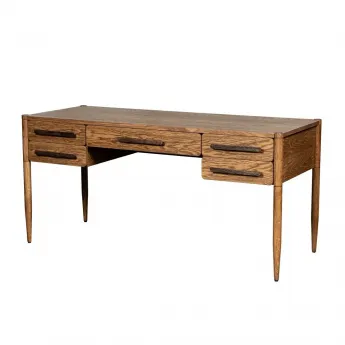 Стол письменный Vissam Gven (Виссам Гвен), 5 ящиков, 160 см, Американский орех, 26015