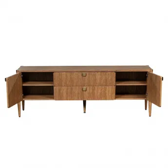 Тумба ТВ Vissam Gven (Виссам Гвен), 2 дверцы, 2 ящика, Американский орех, 26019