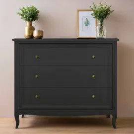 Комод Aletan Majessa (Алетан Маджесса), 3 ящика, Чёрный, М401BL