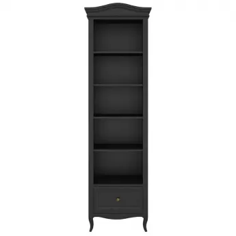 Стеллаж узкий Aletan Majessa (Алетан Маджесса), Черный, 1 ящик, М605BL
