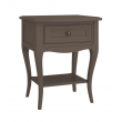 Тумба прикроватная Aletan Majessa (Алетан Маджесса), 1 ящик, Коричневый, М301Q - Фото 1
