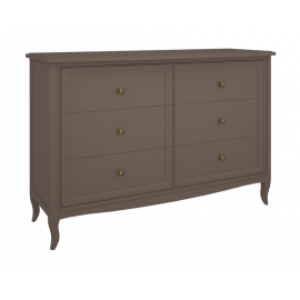 Комод Aletan Majessa (Алетан Маджесса), 6 ящиков, Коричневый, М406Q