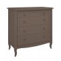 Комод Aletan Majessa (Алетан Маджесса), 4 ящика, Коричневый, М404Q