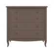 Комод Aletan Majessa (Алетан Маджесса), 4 ящика, Коричневый, М404Q - Фото 2