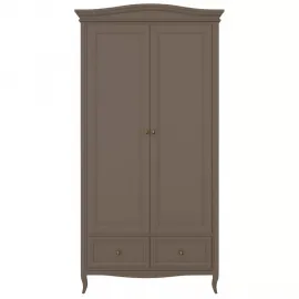 Шкаф Aletan Majessa (Алетан Маджесса), 2-дверный, 2 ящика, Коричневый, М802Q