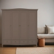 Шкаф Aletan Majessa (Алетан Маджесса), 4-дверный, 4 ящика, Коричневый, М804Q - Фото 2