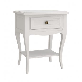 Тумба прикроватная Aletan Majessa (Алетан Маджесса), 1 ящик, Белый, М301W
