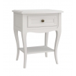 Тумба прикроватная Aletan Majessa (Алетан Маджесса), 1 ящик, Белый, М301W - Фото 1