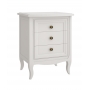 Тумба прикроватная Aletan Majessa (Алетан Маджесса), 3 ящика, Белый, М303W