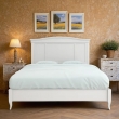 Кровать 140x200 Aletan Majessa (Алетан Маджесса), Белый, М204W - Фото 9