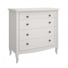 Комод Aletan Majessa (Алетан Маджесса), 4 ящика, Белый, М404W