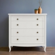Комод Aletan Majessa (Алетан Маджесса), 4 ящика, Белый, М404W - Фото 3