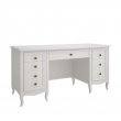 Стол письменный Aletan Majessa (Алетан Маджесса), 8 ящиков, Белый, М709W - Фото 1