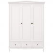Шкаф Aletan Majessa (Алетан Маджесса), 3-дверный, 3 ящика, Белый, М803W - Фото 2