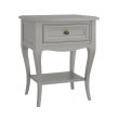 Тумба прикроватная Aletan Majessa (Алетан Маджесса), 1 ящик, Серый, М301G - Фото 1