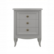 Тумба прикроватная Aletan Majessa (Алетан Маджесса), 3 ящика, Серый, М303G - Фото 2