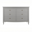 Комод Aletan Majessa (Алетан Маджесса), 6 ящиков, Серый, М406G - Фото 2