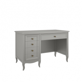 Стол письменный Aletan Majessa (Алетан Маджесса), 5 ящиков, Серый, М705G
