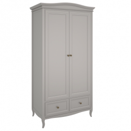 Шкаф Aletan Majessa (Алетан Маджесса), 2-дверный, 2 ящика, Серый, М802G