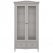 Витрина 2-дверная Aletan Majessa (Алетан Маджесса), Серый, полки стекло, 2 ящика, М603G - Фото 2