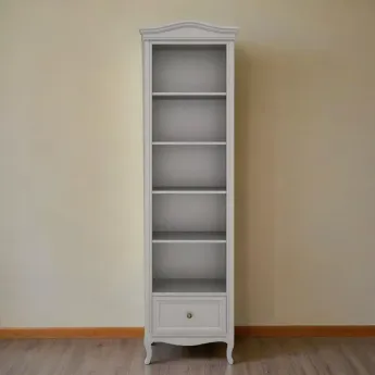 Стеллаж узкий Aletan Majessa (Алетан Маджесса), Серый, 1 ящик, М605G