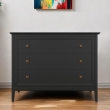 Комод Aletan Tesoro (Алетан Тесоро), 3 ящика, Чёрный, T401BL - Фото 4