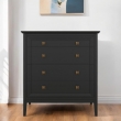 Комод Aletan Tesoro (Алетан Тесоро), 4 ящика, Чёрный, T404BL - Фото 4