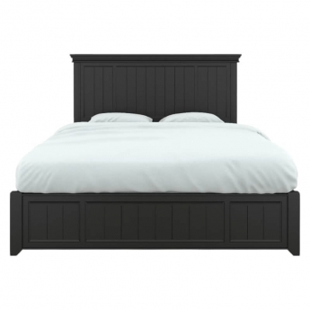 Кровать 120x200 Aletan Tesoro (Алетан Тесоро), с подъемным механизмом, Чёрный, T202BL/BOX