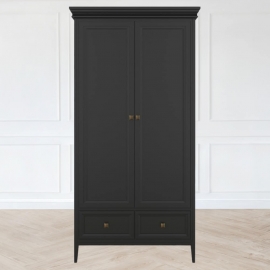 Шкаф Aletan Tesoro (Алетан Тесоро), 2-дверный, 2 ящика, Черный, T802BL