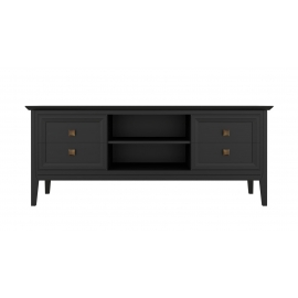 Тумба ТВ Aletan Tesoro (Алетан Тесоро), 145 см, Черный, T304BL