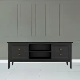Тумба ТВ Aletan Tesoro (Алетан Тесоро), 145 см, Черный, T304BL