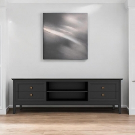 Тумба ТВ Aletan Tesoro (Алетан Тесоро), 180 см, Черный, T305BL