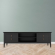 Тумба ТВ Aletan Tesoro (Алетан Тесоро), 180 см, Черный, T305BL - Фото 3