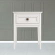 Тумба прикроватная Aletan Tesoro (Алетан Тесоро), 1 ящик, Белый, T301W - Фото 3