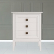 Тумба прикроватная Aletan Tesoro (Алетан Тесоро), 3 ящика, Белый, T303W - Фото 4